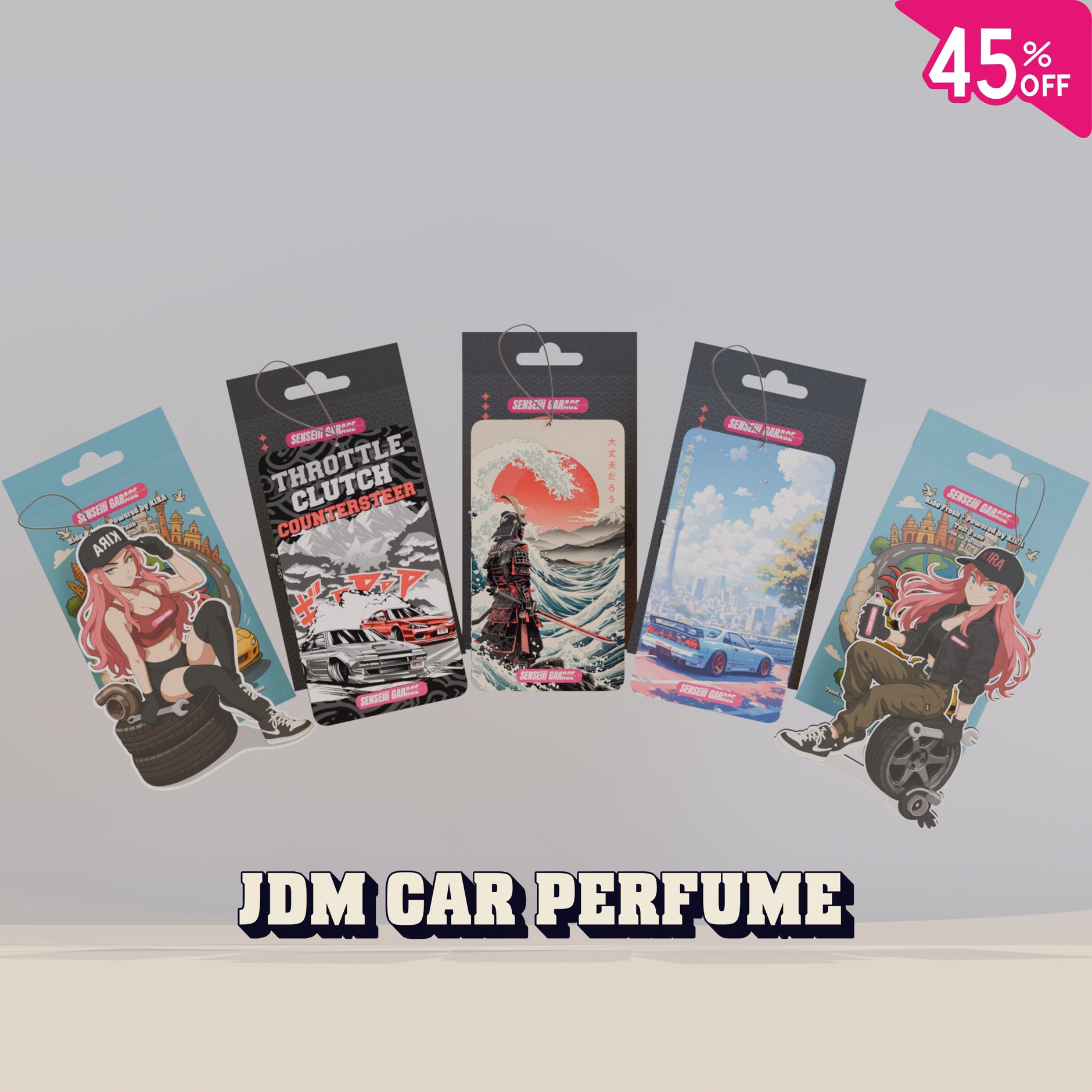 🧪 Try all 5 fragrances – Test Tune Pack – Senseiii Garage