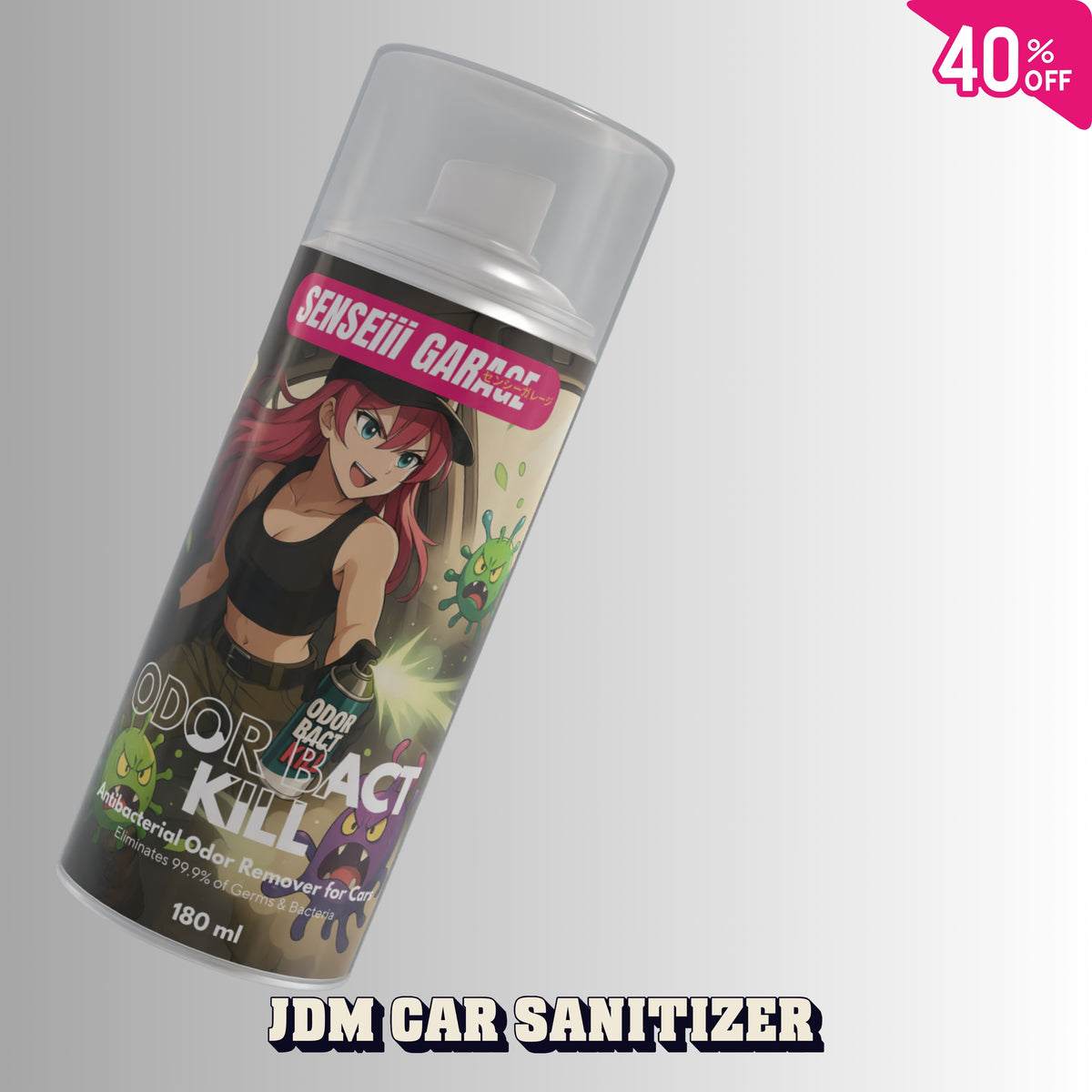 Odor Bact Kill – Advanced Antibacterial Car Odor Remover